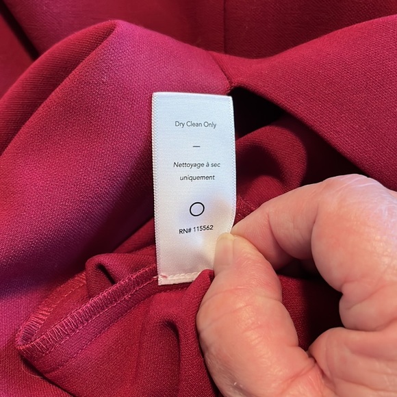 Super cute dress by Likley “Caroline”. Size 6.  Color is maroon or wine. - Picture 7 of 7